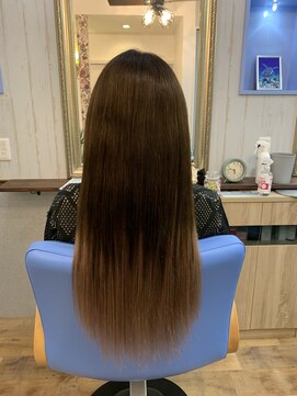 美容室 ダン エクセルシア(Dan) プレミア艶髪☆編込エクステのツートンスタイル♪