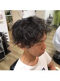 波打ちパーマ