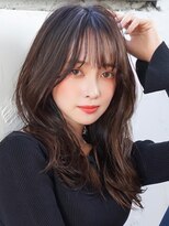 アグ ヘアー フェイバー 和歌山岩出店(Agu hair favor)&nbsp;《Agu hair》ひし形フォルムで大人美人セミロング