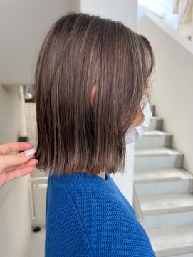 ステイシー(STACY) STACY ハイライト×外ハネボブ(那覇 小禄 奥武山公園)