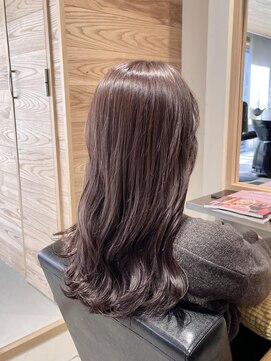 チョビー 銀座(chobii) 艶カラー/ラベンダーベージュ/ピンクアッシュ/tomoko