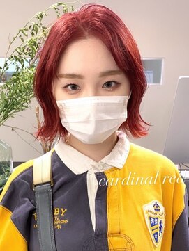 ベレーザ 渋谷(BELEZA) ba1630ダスティ―ピンクチェリーピンクアッシュウルフマッシュ