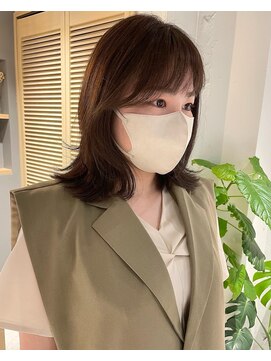 コフィー バイ メルト 吉祥寺(cofy by melt) 【松本咲花】くびれミディ　秋カラーチョコレートブラウン