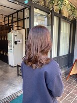 ナンバー ジルバ 立川(N° jillva) 大人かわいい美髪/こなれミディ/ペールベージュ