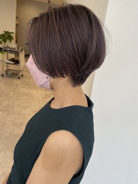 キノ(kino) ハンサムショート/ラインボブ/ショートボブ/前髪なしショート