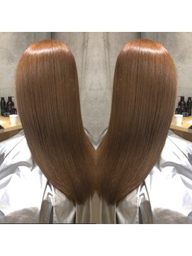 セタ 新宿(seta) 美髪×デザインカラー＝ハニーベージュ
