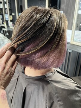 アローズ 荒尾店(arose) 春色インナーカラー！