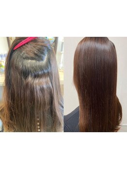 お客様1人1人に合わせたご提案♪ストレート/部分ストレート/髪質改善トリートメントと種類豊富〔髪質改善〕