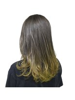 ボイス ワイズ ブランド(VOiCE Y's BRAND)&nbsp;久留米【voice】グレージュ＆イエローグラ stylist 相良