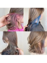 ヘアーアンドメイク ドレス(DRESS) インナー　イヤリングカラー