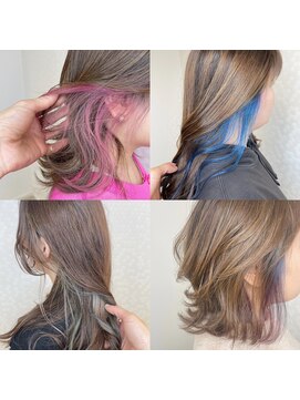 ヘアーアンドメイク ドレス(DRESS) インナー　イヤリングカラー