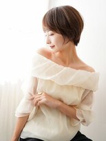 ラフィス ヘアーフラム 難波戎橋2号店(La fith hair flamme) 【La fith】丸みショート×似合わせカット