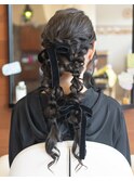 秋田市ヘアセット・着付け・お呼ばれアレンジ・結婚式