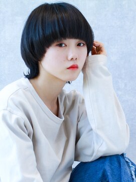 ユラギ(yuragi) yuragi鈴木　マッシュウルフ×黒髪