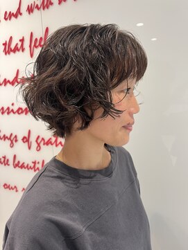 レイバイキングダム(Ley by KINGDOM) KINGDOM横浜/ショートパーマ/無造作パーマ