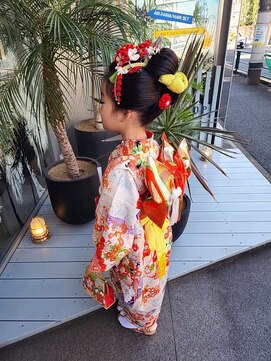 ベル(BELL) 7歳☆新日本髪【BELL用賀・桜新町】