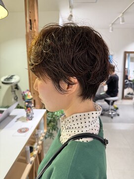 バッタ(Batta) KENTA　クリームパーマ×ショート　広がりやすい方にお勧め