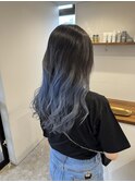 グラデーションカラー×ハイトーンカラー×ブルーシルバー