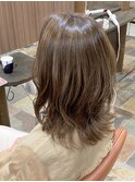 白髪ぼかしシークレットハイライト