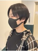 ぱつっとハンサムショート　stylist中村瑞貴