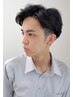 メンズカット+毛流れニュアンスパーマ￥9900