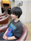 メンズライク 刈り上げマッシュショート 刈り上げショート 王寺