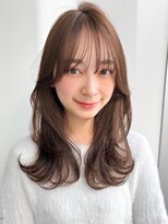 こなれヘア似合わせカットくびれヘア前髪アンブレラカラー
