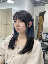 アイズ 横浜(IS)&nbsp;横浜/mikiya指名/レイヤーカット/ミディアムヘア