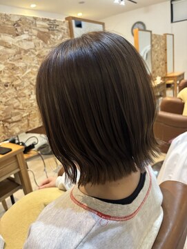 レシェル 松阪(RECIEL) 切りっぱなしボブ