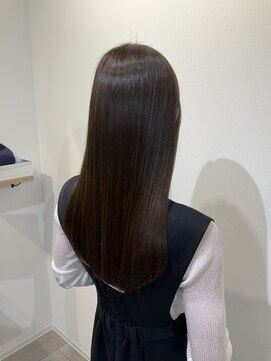 クク(coucou) 髪質改善ストレート×ロング