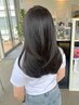 【髪質改善】 カット＋巻ける縮毛矯正 美髪ストレート＋カラー