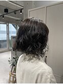 パーマボブ