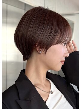 アビー(ABBEY4) 丸みショート/コンパクトショート/可愛いショートヘア/前髪あり