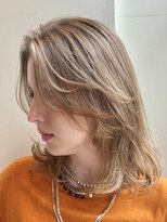 ビュートリアム265(BEAUTRIUM 265)&nbsp;#ミディアムウルフレイヤー・顔周りレイヤー・銀座20代30代40代