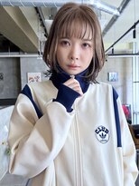 ハーヒム(her him)&nbsp;レイヤーボブ/ブリーチカラー/ボブ/警固