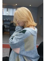 ジュール(JOULE'S)&nbsp;ブリーチ/ダブルカラー/ブロンド/抜きっぱなし