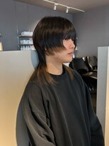 ヘアーエスクールシーユー 枚方T-SITE店(hair S.COEUR×Cu)&nbsp;ウルフカット/大阪枚方美容室
