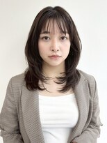 ケーツー エソラ池袋店(K-two) ミディアムヘア×レイヤーカット*顔周り*髪質改善トリートメント