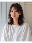 栄　髪質改善　　美髪　艶髪　　似合わせセミディ
