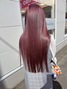 ヘア ポジション HAIR Position 能代北店 ブリーチカラー