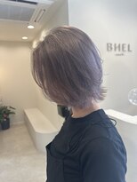 ベル サウス(BHEL south) *ラベンダーグレージュ透明感韓国風レイヤー