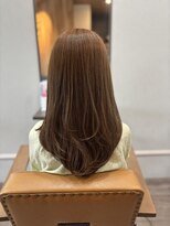 ニコ ヘアリラクゼーション(Nico hair relaxation)&nbsp;大人可愛い艶カラーゆるふわフレンチガーリー 似合わせカット