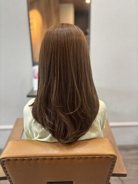ニコ ヘアリラクゼーション(Nico hair relaxation) 大人可愛い艶カラーゆるふわフレンチガーリー 似合わせカット