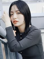 レフラム 亀有駅 亀有北口店(le:fro:m)&nbsp;地毛風カラー20代30代40代◎前髪なし小顔外ハネミディアム亀有