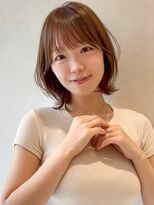 ヨリ ルトロワ 札幌大通(yori Le_trois) 前髪イメチェンピンクベージュクールショートレイヤーカット