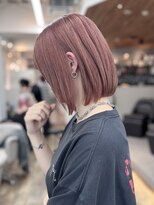 ジゼル 栄 矢場町(Giselle)&nbsp;☆玉腰☆ピンクベージュ【名古屋/栄/ブリーチ/ハイトーン】