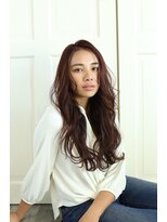 アース コアフュールボーテ 長野稲田店(EARTH coiffure beaute)&nbsp;大人可愛いナチュラルロング