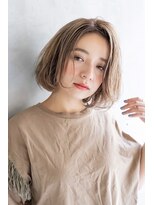 ケイト(kate)&nbsp;【kate大宮】ふわボブ×ミルクティーベージュ