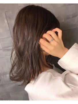 ヘアサロンエム 大宮東口(HAIR SALON M) デザインカラー/厚めバング/ローライト/スリークボブ