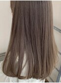 美髪*白く霞むベールベージュカラー